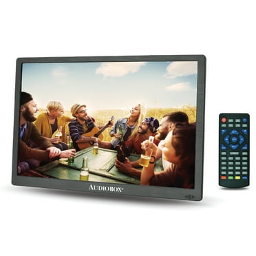 Tyler 15.6 inch Portable TV with Antenna, Portable Small TV with ATSC Tuner, Rechargeable Battery Operated Mini TV LCD Monitor 1080P,Built-in TV Stand,HDMI Input,USB,AV in,Supports Camping,Kitchen