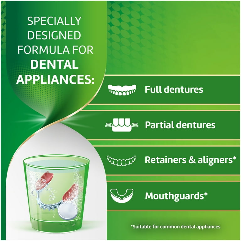Polident 3 Minute Antibacterial Dental Appliance Tablets, 540 Count photo 6