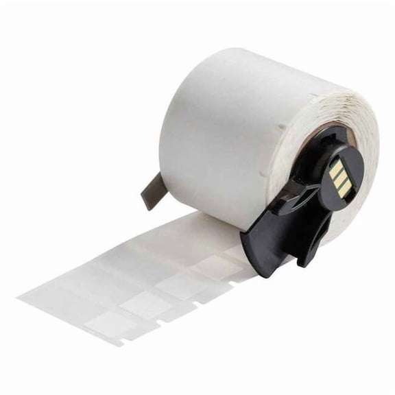 Brady Wraparound Label, White, Vinyl, 1/2 in W M6-29-427