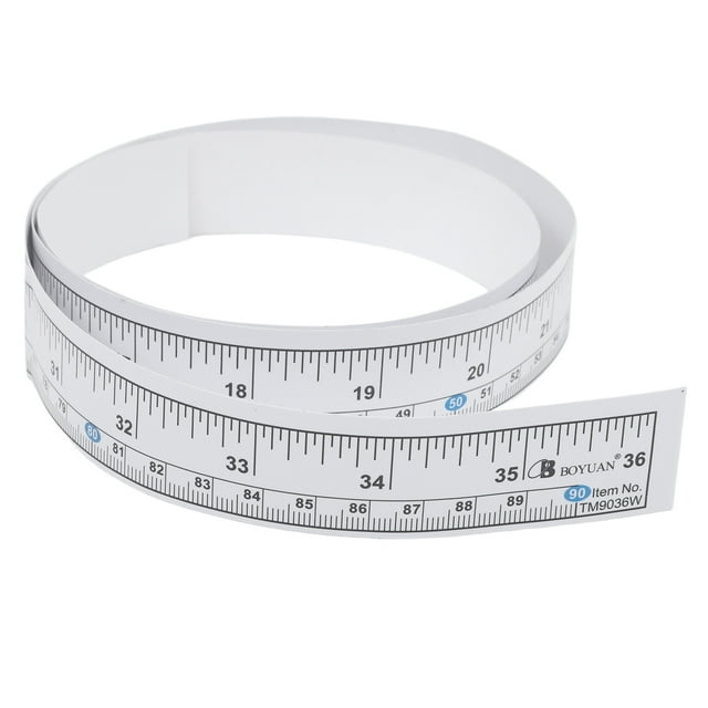 10pcs Industrial Sewing Machine Table Ruler Peel And Stick Adhesive Measuring Tape For Garment Cutting Tables Sewing Tables
