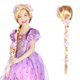 thumbnail image 1 of Enchanted Big Braid Wig Princess Wig with Flowers Wig for Girls Performance Children'S Cos Party, 1 of 5
