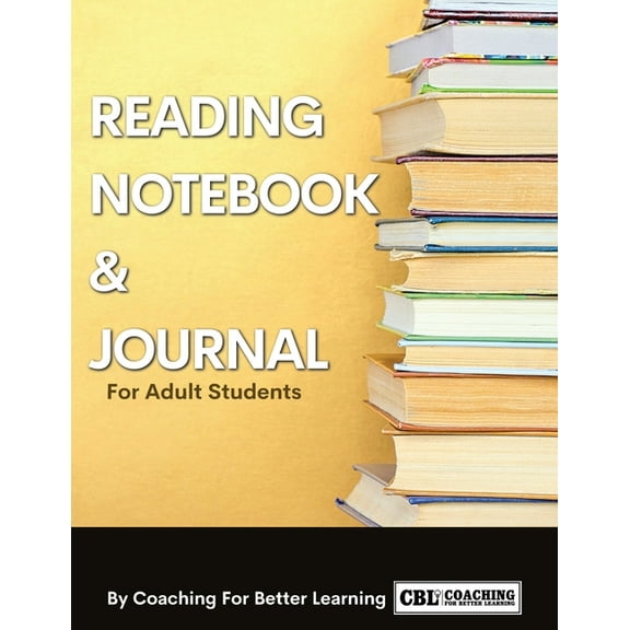 Reading Notebook and Journal For Adult Students (Paperback)