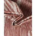 thumbnail image 2 of Unique Loom Outdoor Botanical Collection Area Rug - Leaf (10' 8" Round Rust Red/Gray), 2 of 6