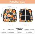 thumbnail image 3 of Pioneer Flower Seat Covers for Dining Room Chairs Set Of 6,Stretch Printed Washable Chair Seat Cover with Elastic Ties and Button,Removable Waterproof Couch Cushion Covers, 3 of 6