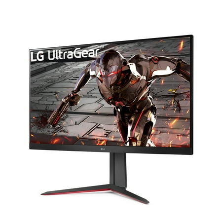 LG - UltraGear 32” LED QHD 5-ms AMD FreeSync Premium with HDR 10 (DisplayPort, HDMI) - Black