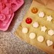 thumbnail image 4 of 3 PiecesPink,Blue,OrangeSilicone Cake Molds, 12 Cavities Fondant Mold Flower Shapes Nonstick Kitchen Pans Ice Cube Trays for Making Candy Chocolate Mu, 4 of 5