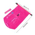 thumbnail image 2 of Flotador de seguridad para nadar de 20 l con boya de natación para sala de almacenamiento para kayak (rosa roja), 2 of 7
