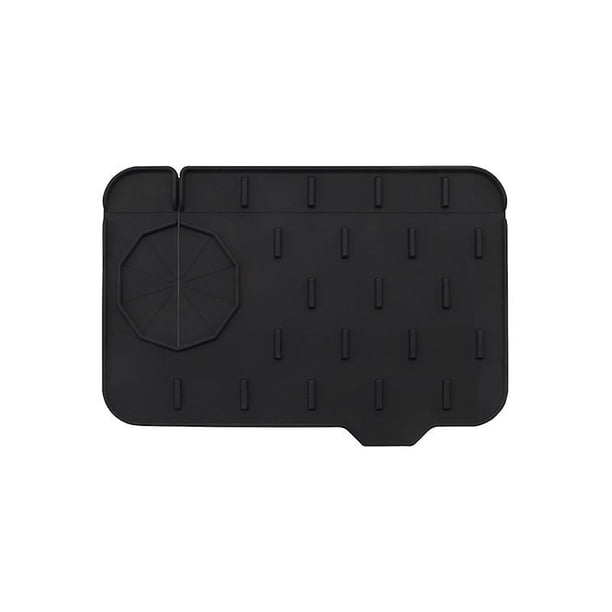 Grifo de cocina Fregadero Protector contra salpicaduras Grifo de silicona Almohadilla de agua Almohadilla para fregadero Cocina Baño Protección de encimera Almohadilla de secado de goma (2 p