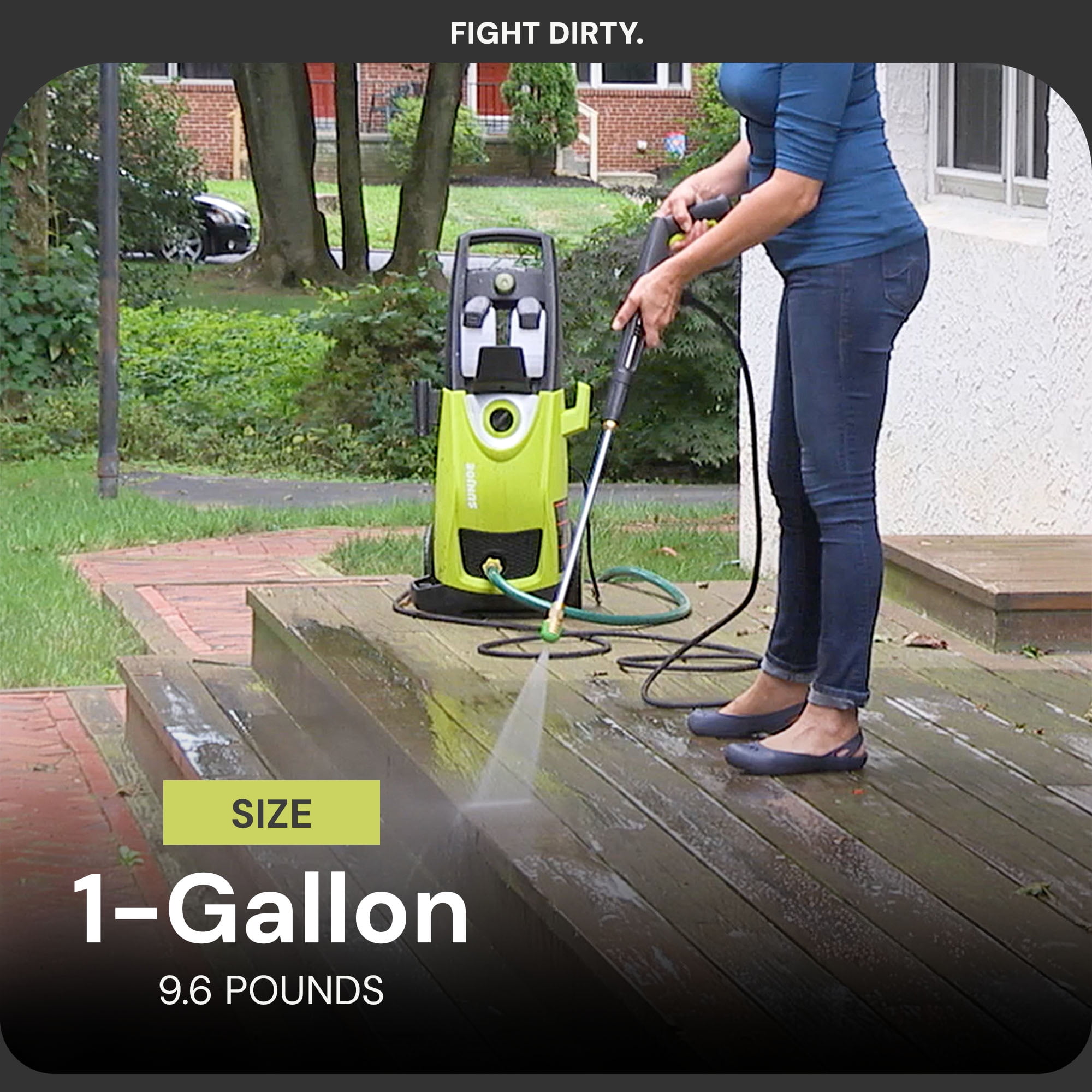 Sun Joe Electric Pressure Washer with All-Purpose Washer Concentrated Cleaner