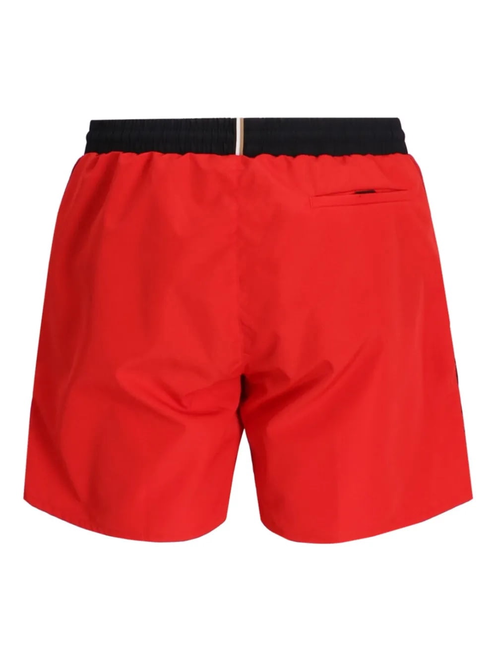 Hugo Boss Men's Starfish Swim Trunks, Medium Red, XX-Large