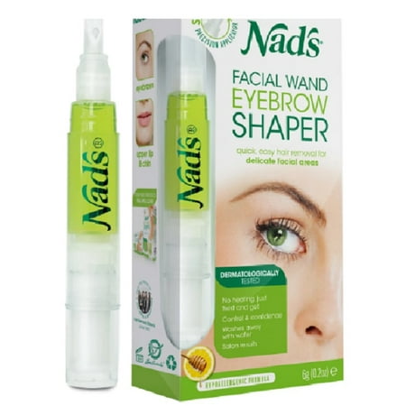 Nad's Women's Eyebrow Shaper Hair and Removal Facial Wand 0.2