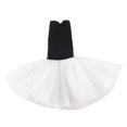 thumbnail image 4 of Vestido De Ballet Hecho A Mano En Tubo De 1/6 Hecho A Mano Para Muñecas De Moda Accesorios De Fiesta Blanco Baoblaze Vestido de ballet de muñeca, 4 of 6