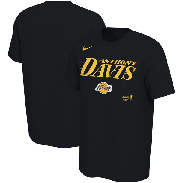 Anthony Davis Los Angeles Lakers Nike New City Player Name & Number T ...