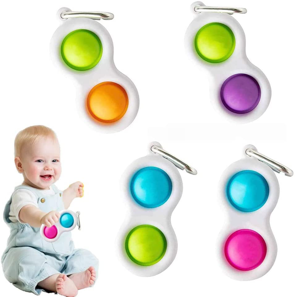 Simple Dimple Handheld Mini Fidget Toy Stress Relief Toy for Kids Adults Anxiety 