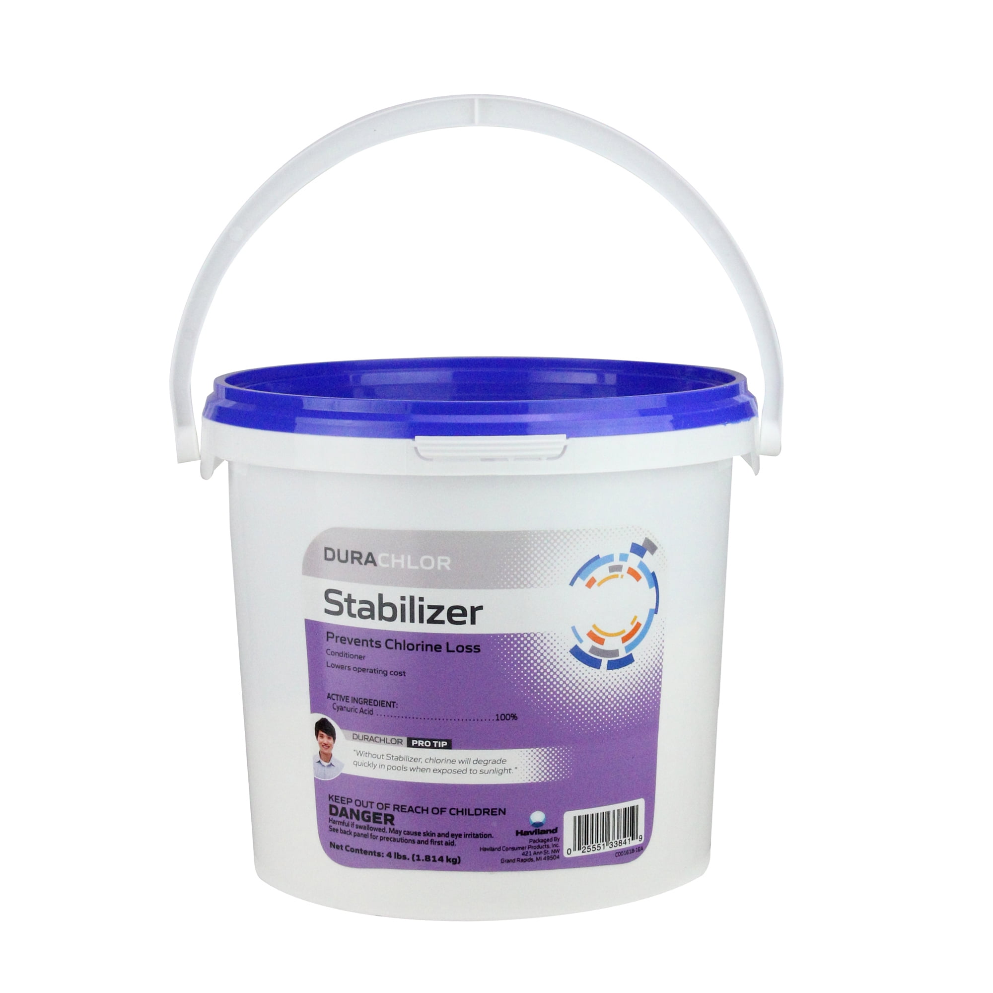 Pool Central 4 Lb Haviland Durachlor Swimming Pool Stabilizer