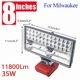 thumbnail image 3 of Para Piezas de Herramienta Eléctrica M18 para Mil*wau*kee Batería de Iones de Litio de 18V Luces LED de Trabajo Linternas Lámparas de Acampar Foco de Antorcha Linternas, 3 of 9