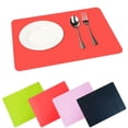 thumbnail image 3 of Black Waterproof Silicone Heat Resistant Trivet Mat - 16X12 Inch, 125G, Black, Heat & Water Resistant, Non-Slip, Food Safe, Heat-Insulating - For Kitchen, Dining Room, Restaurant,, 3 of 3