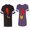 Men Black / Women Purple, variant on Heart Key Lock Matching Couple Cotton Jerseys (Men Black / Women Black) (Men S / Women S)