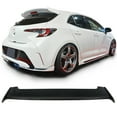 thumbnail image 3 of Ikon Motorsports Compatible with 19-24 Corolla Hatchback Painted #218 Attitude Black Metallic Roof Spoiler, 3 of 7