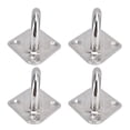 thumbnail image 1 of Almohadilla de montaje en pared Bling Bling 4 piezas acero inoxidable 304, 1 of 12