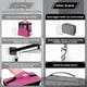 thumbnail image 5 of Organizador de neceser de malla grande | Almacenamiento de cosméticos de viaje | Bolsa de lavado colgante con cremallera | Tela Oxford portátil | Champú de maquillaje Elementos esenciales del baño |, 5 of 5