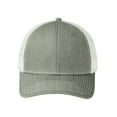 thumbnail image 2 of Mafoose Men's Snapback Male Trucker Cap Heather Grey/ White, 2 of 3