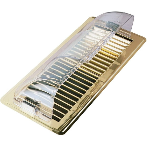 Deflecto Model 50 Premium Unbreakable Air Deflector, 3-Pack