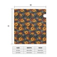 thumbnail image 4 of Bingfone Sunflowers Magnetic Mailbox Cover Standard Size for Garden Yard Outdoor Decorations-25.5x21 in, 4 of 7