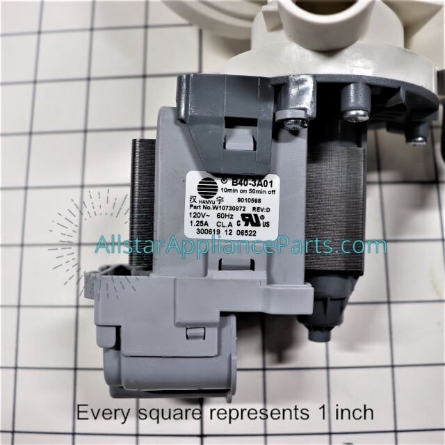 Whirlpool Washing Machine Water Pump WPW10730972