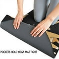 thumbnail image 3 of Shiba Inu Hot Yoga Mat Towel Non Slip for Hot Yoga - Quick-Drying Yoga Mat Cover with 4 Corner Pockets with Travel Bag - Hot Yoga Towel Non Slip 74"x26", 3 of 6