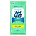 thumbnail image 4 of Sensitive Skin Hand And Face Wipes Travel Pack Wet Ones Pack Of 20  10 Pack, 4 of 4