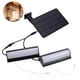 thumbnail image 5 of Yuarrent 2 lámparas de luz solar para interior/exterior, luz colgante de cobertizo alimentada por energía solar separada con cable de tracción Iluminación y accesorios Negro luz blanca Yuarrent HA028089-02, 5 of 6