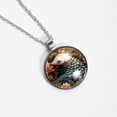 thumbnail image 4 of Pangolin Women's Glass Circular Pendant Necklace - Stylish Jewelry for Everyday Wear, 4 of 5