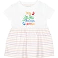 thumbnail image 3 of Inktastic Yiayia and Grandpa Love Me Girls Baby Dress, 3 of 5