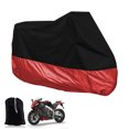 thumbnail image 3 of Shisuyan Dustproof Motorbike Atv Protector Pu Coating 1 Set Black Red 245Cm Long, 3 of 5