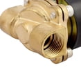 thumbnail image 4 of tooloflife Solenoid Valve Normally Closed Compatible with Air Water Inert Gas Low Viscosity Fluids Multiple Choices, 4 of 4
