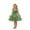 R22/Green, variant on Vividxx Girl's Dresses Girls Party Dress With Bow Tiered Skirt Flutter Sleeves Formal Occasion Performance Tutu Gown 18-24 Months