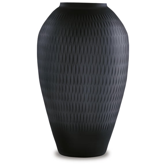 Signature Design by Ashley Contemporary Etney Vase Slate