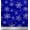 Royal Blue, variant on Soimoi Green Cotton Duck Fabric Snow Flakes Floral Printed Craft Fabric by the Yard 42 Inch Wide