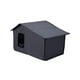 thumbnail image 5 of Casa para gatos de exterior, resistente a la intemperie, acogedora, para las cuatro estaciones, desmontable y cálida. Gris, 5 of 9
