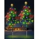 thumbnail image 1 of Decoraciones navideñas solares RWNXKARN para árboles luces impermeables, 1 of 7