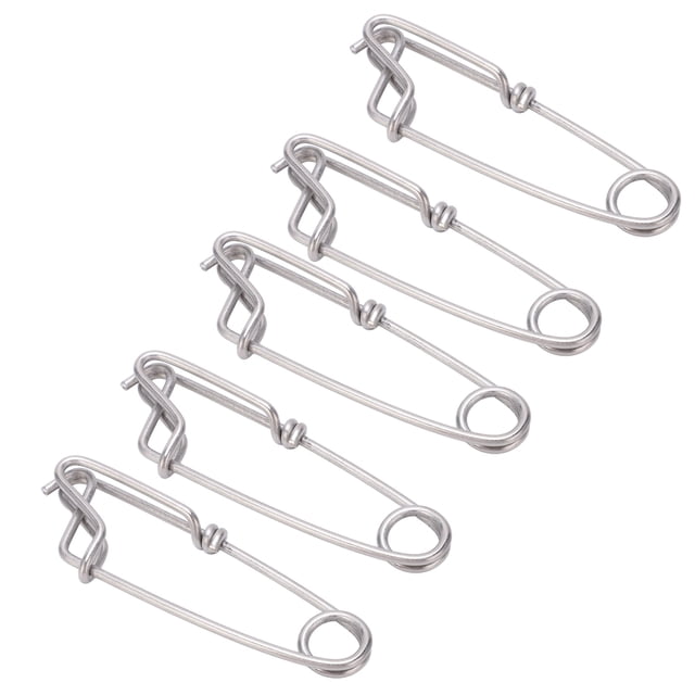 Fishing Snap Clip, Rustproof Longline Snap Clip For Salt Water 3.5x125mm