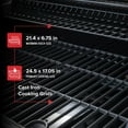 thumbnail image 6 of Nexgrill 3-Burner Propane Gas Grill with Side Burner, 52,000BTUs, 418 SQ. In. Cooking Space, BBQ Grill with Durable Steel Lid & Control Panel for Outdoor Cooking, Patios, and More - 720-0925S, 6 of 8
