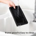 thumbnail image 5 of Countertop and Vanity Tray 8X4Inch Silicone Soap Dispenser Tray, Sink Tray for Soap Bottles, Key Trinket Ring Tray, 5 of 5