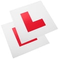thumbnail image 3 of 2Pcs Magnetic Learner L Plates Motorcycle Car Sticker Magnetic L Plates Learner Driver Plates, 3 of 8