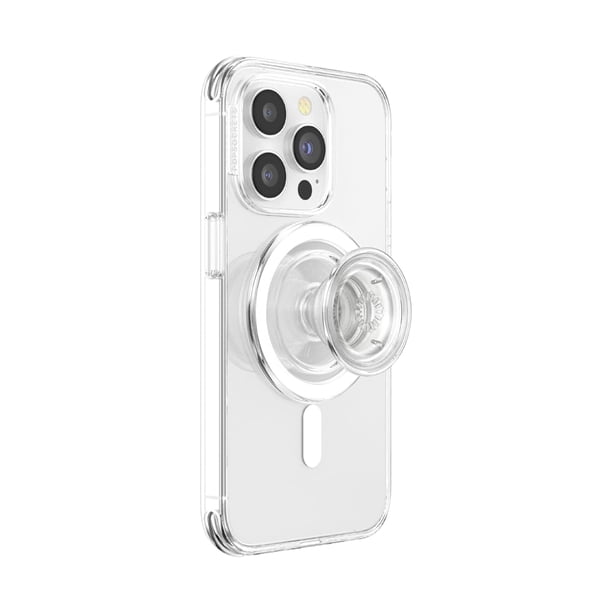 Phone Grip PopSockets compatibles con MagSafe, transparentes