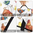 thumbnail image 6 of Rooster and Feather White Pattern Teens Toddler Nap Mat with Pillow, Sleeping Mat Bag for Preschool Daycare 51"x22", 6 of 6