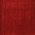 thumbnail image 1 of Ahgly Company Indoor Square Abstract Orange Contemporary Area Rugs, 3' Square, 1 of 1