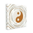 thumbnail image 3 of Stupell Industries Yin Yang Taijitu Symbol Spiritual Circular Stripes Graphic Art Gallery Wrapped Canvas Print Wall Art, Design by Martina Pavlova, 3 of 5
