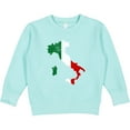 thumbnail image 2 of Inktastic Italian Map Flag Toddler Sweatshirt, 2 of 4